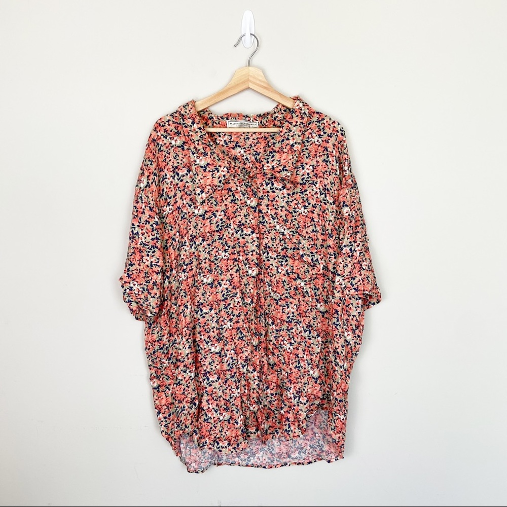 Maggie Lawrence Vintage 90's Floral Button Down Blouse